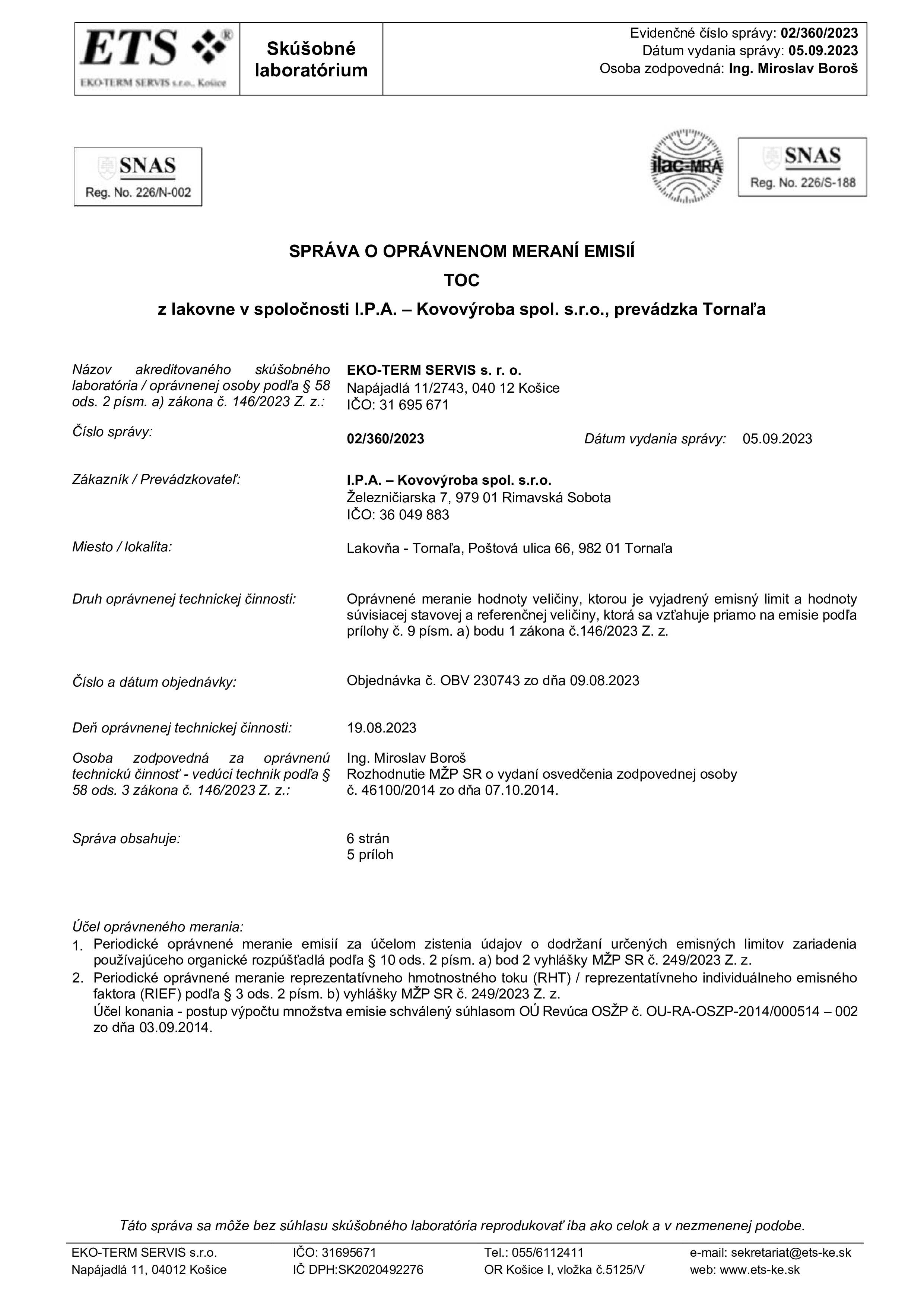ETS document